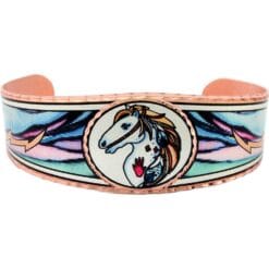 Wholesale art jewelry, war horse bracelet designed by Lynn Bean