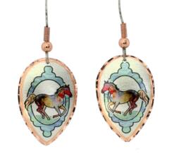 Unique horse earrings for a distinguished look