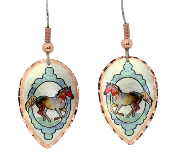 Unique horse earrings for a distinguished look