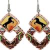 Horse Earrings, Art Jewelry for Women Horse Earrings, Art Jewelry for Women
