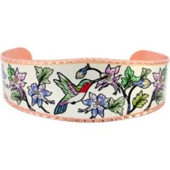 Breathtakingly beautiful hummingbird bracelet will get you many compliments