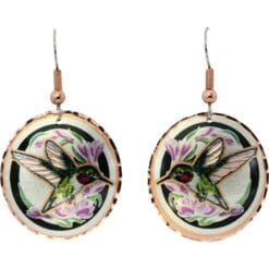 Purchase breathtakingly beautiful hummingbird earrings now!