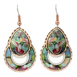 Attractive and fascinating hummingbird earrings