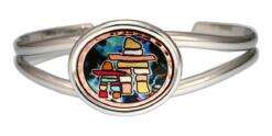 Canadian Inukshuk wire bracelet stylish and original
