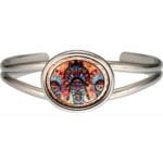 Colorful Sun Kachina Wire Bracelet