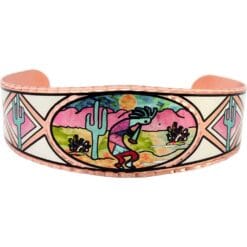 Wholesale Southwest Native American bracelets, colorful handmade Kokopelli bracelets
