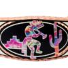 Cactus and Kokopelli bracelet perfect for Southwestern fashionable ook