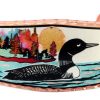 Wholesale Canadian wildlife jewelry, colorful loon bracelet made from copper