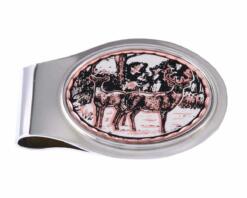Wholesale Men's Cool Money Clips, Deer Copper Money Clip