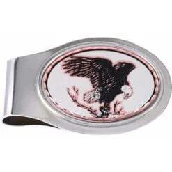 American Bald Eagle Money Clips, Unique Handmade Men's Gifts