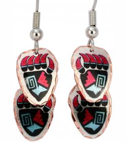 Native Bear Paw Earrings