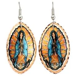 Teardrop Madonna Earrings