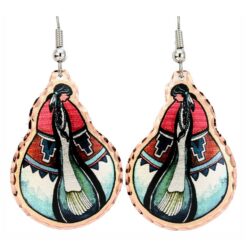 Buy Gorgeously Unique and Stylish Native Indian Woman Earrings