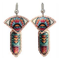 Buy Colorful and Unique Dangle Native Kachina Earrings