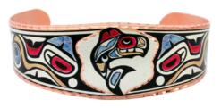 Buy Northwest Native Haida killer whale bracelet