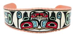 Buy Native Haida hands of creation bracelet for a sophisticated look