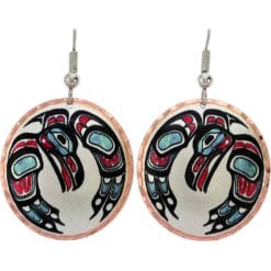 Buy Native Haida eagle earrings for a fashionable look
