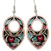 Northwest Native Haida eagle earrings for a fashionable look that is dainty and feminine