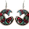 Buy Northwest Native salmon earrings sure to make you stand out in the crowd
