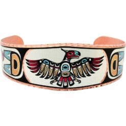 Haida Thunderbird bracelet is a tasteful and elegant way of showing your respect for American Natives