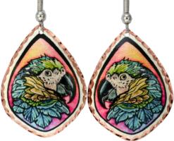 Buy Parrot Earrings in Bright Colors