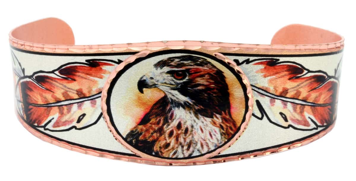 Purchase this elegant feathers and red hawk bracelets Purchase this elegant feathers and red hawk bracelets