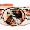 Red Tailed Hawk Rings, Art jewelry rings designed by Lynn Bean
