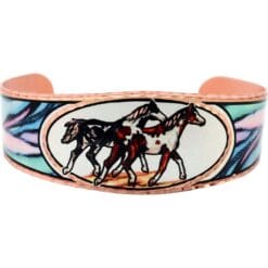 Purchase running spotted horses bracelet, not only pretty but also fun to wear