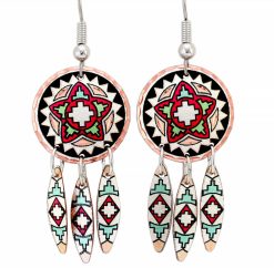 DAngle Southwest Native earrings are original and different from any earrings you ever had