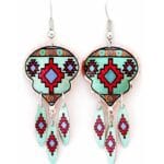 Dangle Colorful Native Earrings
