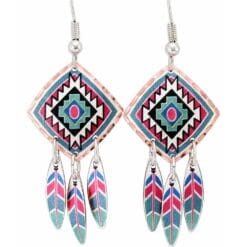 Buy dangle Southwest Native earrings for a fashionable look that is dainty and feminine
