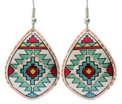 Southwest Native earrings handmade in mesmerizing design and colors