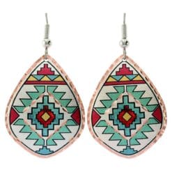 Make a bold style statement by wearing these fascinating Southwest Native earrings