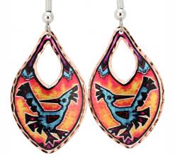 Southwestern Roadrunner Earrings