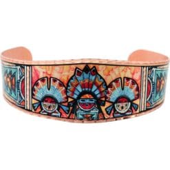 Buy this western style sun kachina bracelet will evoke delighted admiration