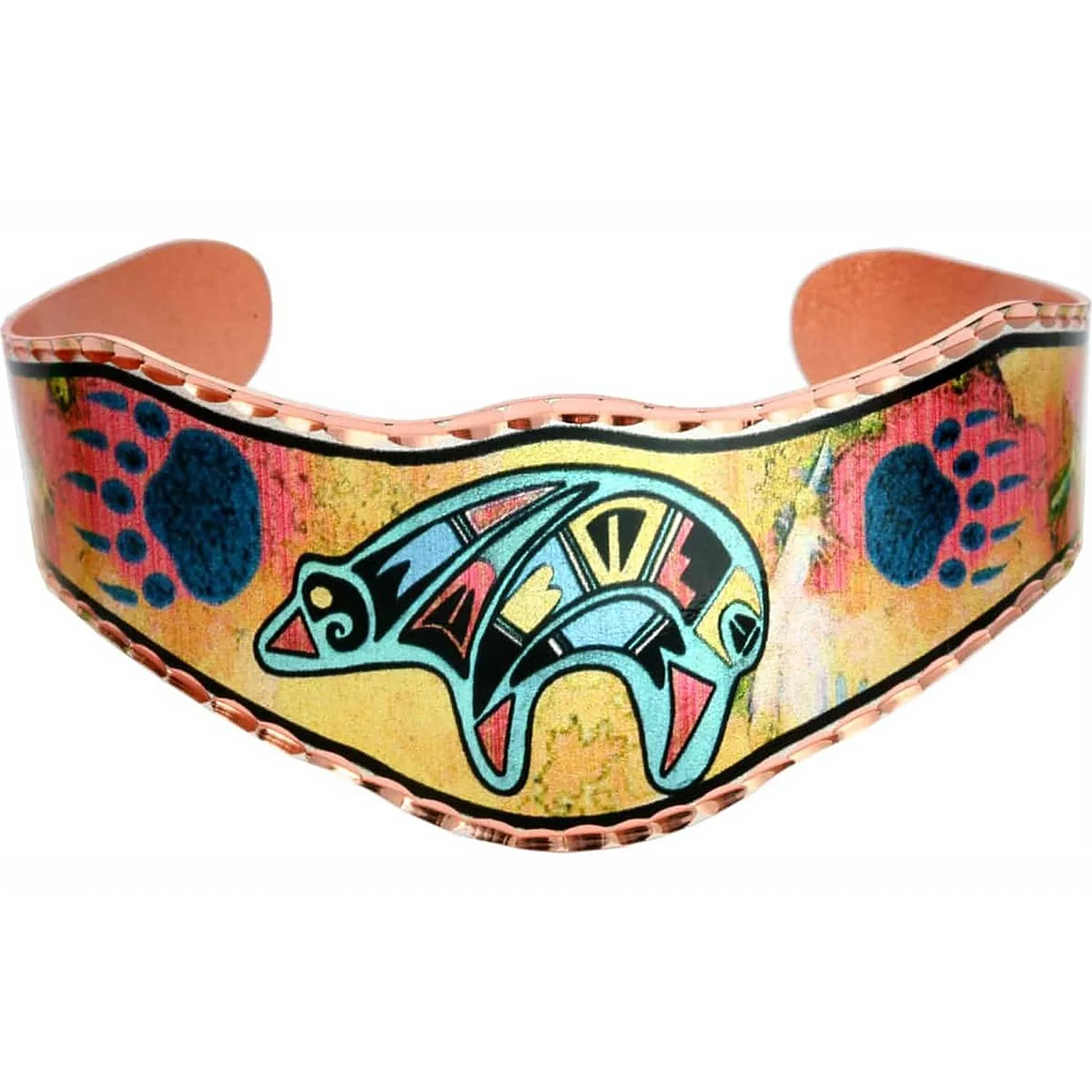 Buy colorful and stylish fetish bear bracelets created from original artwork by Lynn Bean