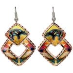 Colorful Native Bear Earrings
