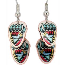 Buy stylish bear paw earrings