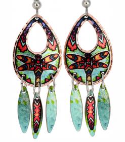SW Native Dragonfly Earrings