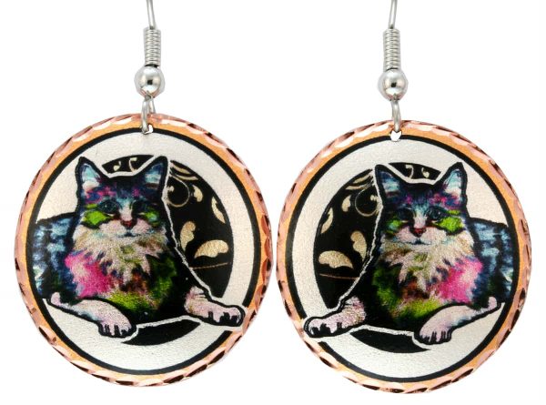 Buy Tabby Cat Earrings Now!
