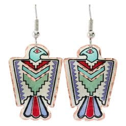 Wearing these Native Thunderbird earrings earrings will make you feeling intelligent