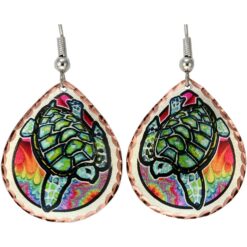 Buy Teardrop Sea Turtle Earrings
