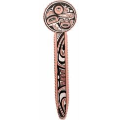 Buy Haida Raven Bookmarks Handmade from Copper