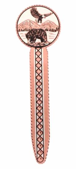 Eagle and Grizzly Bear Bookmarks Handcrafted in Fine Quality