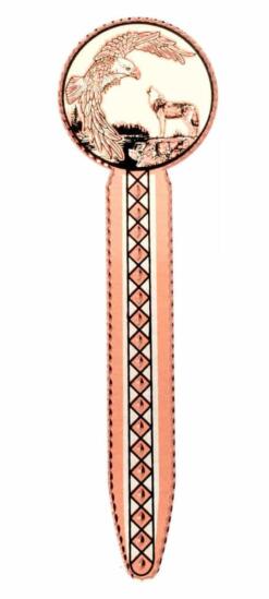 Eagle and Howling Wolf Bookmarks, Wholesale Handmade Gifts