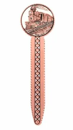 Buy Train Bookmarks Handmade from Copper