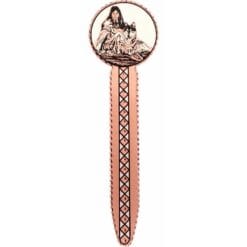 Buy Indian Woman and Wolf Copper Bookmarks