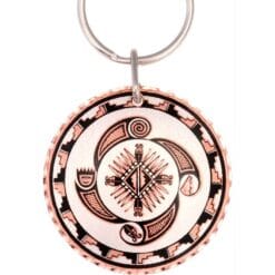 Native medicine wheel keychains that will evoke delighted admiration