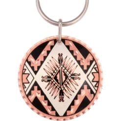 SW Native American keychains handmade from copper. Do not need polishing.
