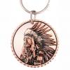 Wholesale handmade copper gifts affordable and original. Buy charming American Indian chief keychain Wholesale handmade copper gifts affordable and original. Buy charming American Indian chief keychain